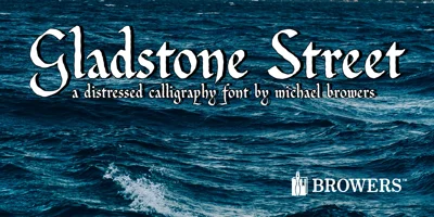 Gladstone Street Font