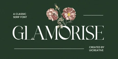 Glamorise Font