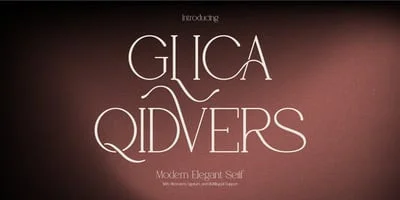Glica Qidvers Font