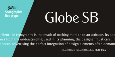 Globe SB Font