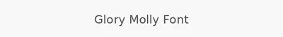 Glory Molly Font