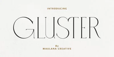 Gluster Font