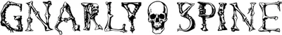 Gnarly Spine Font