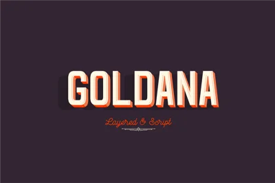 Goldana Fonts + extras