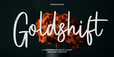 Goldshift Font
