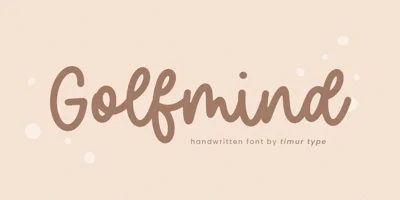 Golfmind Font