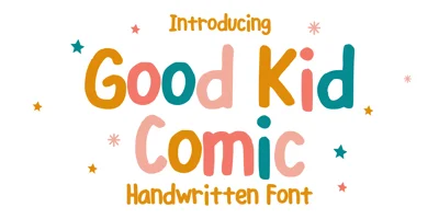 Good Kid Comic Font