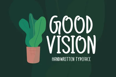 Good Vision Typeface
