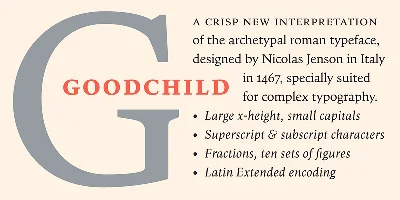 Goodchild Pro Font