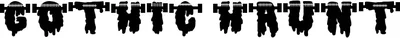 Gothic Haunt Font
