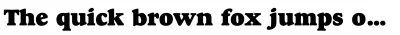 Goudy Heavyface SB Font