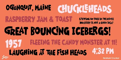 Graham Cracker JF Font