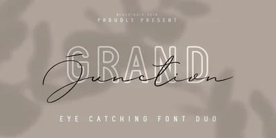 Grand Junction Font