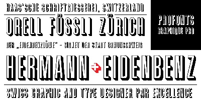 Graphique Font