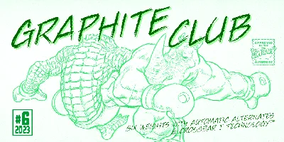 Graphite Club Font