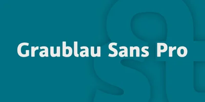 Graublau Sans Pro Font