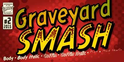 Graveyard Smash Font