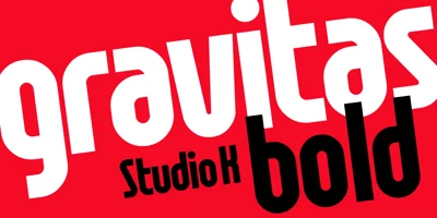Gravitas Font