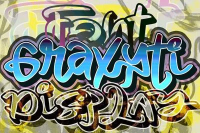 Graxyti - Display Font