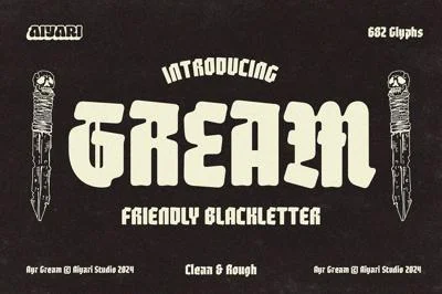 Gream Font Family
