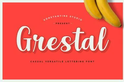 Grestal - Casual Lettering Font