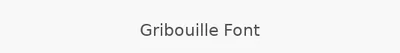Gribouille Font