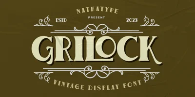 Grilock Font