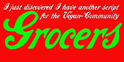Grocers Script