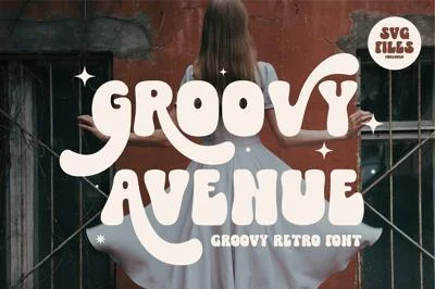 Groovy Avenue — A Groovy Retro Font