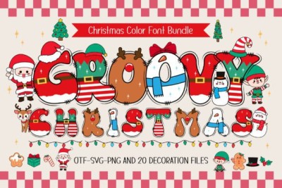 Groovy Christmas Font