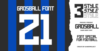 Grosball Font