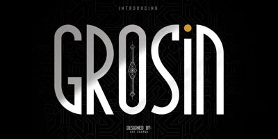 Grosin Font