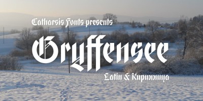 Gryffensee Font
