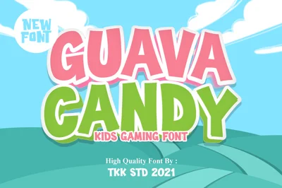 Guava Candy - Gaming Font
