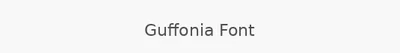 Guffonia Font