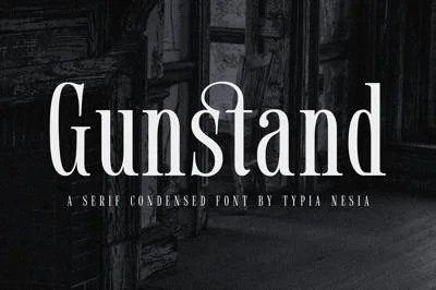 Gunstand - Condensed Serif Font