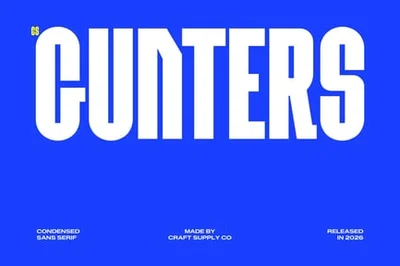 Gunters – Condensed Font