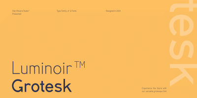 HA Luminoir Sans Font