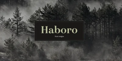 Haboro Font