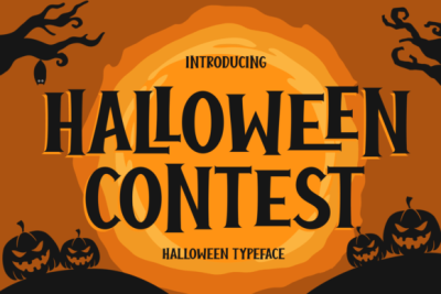 Halloween Contest Font