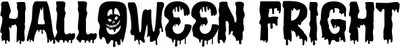Halloween Fright Font