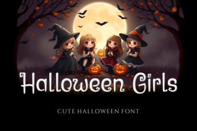 Halloween Girls Font