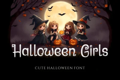 Halloween Girls Font