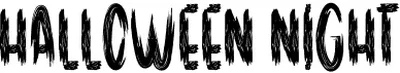 Halloween Night 4 Font
