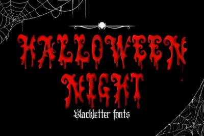 Halloween Night Font