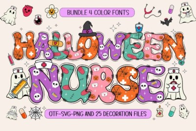 Halloween Nurse Font