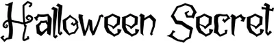 Halloween Secret 2 Font