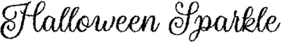 Halloween Sparkle Font