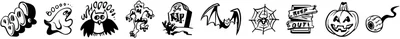 Halloweenies 2 Font