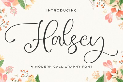 Halsey - Wedding Font